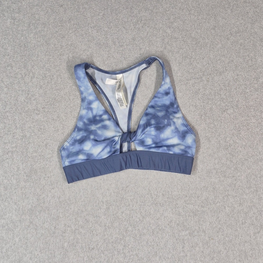PINK Victoria's Secret Women Sports Bra XS Blue Tie Dye Ultimate Wireless